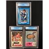 Image 1 : GCG HIGH GRADE VINTAGE NHL STAR CARD LOT