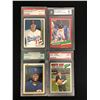 Image 1 : GRADED BASEBALL CARD LOT