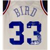 Image 2 : LARRY BIRD SIGNED ALL STAR GAME MTCHELL AND NESS JERSEY (BECKETT COA)