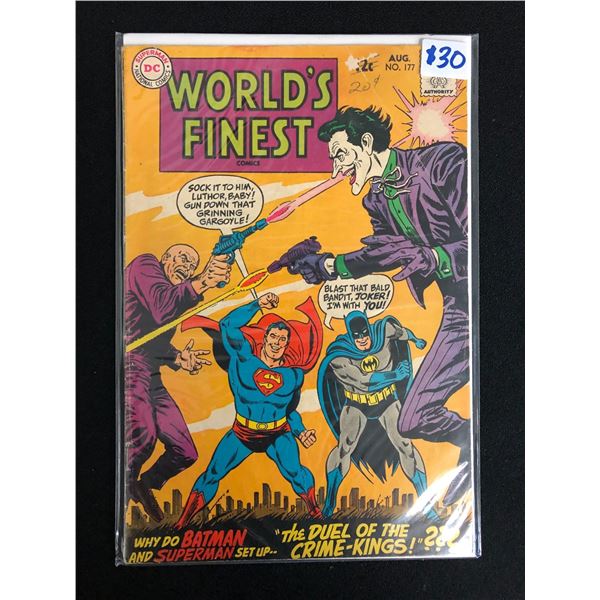 DC COMICS WORLDS FINEST #177