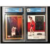 Image 1 : GCG HIGH GRADE NBA INSERT CARD LOT (JORDAN/KISPERT)