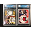 Image 1 : GCG GRADED UPPER DECK JERSEY CARD LOT (GCG 9.5)