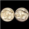 Image 2 : (2) Buffalo Nickels UNCIRCULATED