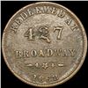 Image 1 : 1863 Civil War Token UNCIRCULATED