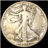 Image 1 : 1921-D Walking Liberty Half Dollar NICELY CIRC