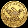 Image 2 : 1854 $2.50 Gold Quarter Eagle CLOSELY