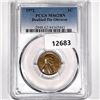 1972 Lincoln Memorial Cent PCGS-MS62 BN DDO