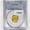 1902 $2.50 Gold Quarter Eagle PCGS-MS64