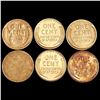 Image 2 : (6) Wheat Cents UNCIRCULATED
