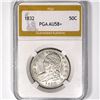 1832 Capped Bust Half Dollar PGA-AU58+