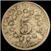 Image 2 : 1870 Shield Nickel NICELY CIRCULATED