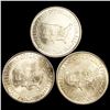 Image 2 : (3) 1953 Set Washington Carver Half Dollar UNC