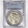 1927 Silver Peace Dollar PCGS-AU53