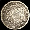 Image 2 : 1877-S Seated Liberty Quarter LIGHTLY CIRCULATED