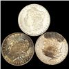 Image 1 : (3) Morgan Silver Dollars UNCIRCULATED