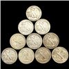 Image 2 : (10) Walking Liberty Half Dollars