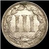 Image 2 : 1866 Nickel Three Cent CLOSELY UNCIRCULATED
