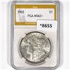 Image 1 : 1902 Morgan Silver Dollar PGA-MS62+