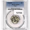 Image 1 : 1942-P Ty 2 Jefferson Nickel PCGS-MS65