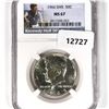 Image 1 : 1966 SMS Kennedy Half Dollar NGC-MS67