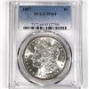 Image 1 : 1887 Morgan Silver Dollar PCGS-MS64
