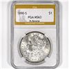 Image 1 : 1890-S Morgan Silver Dollar PGA-MS63 PL Reverse