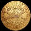 Image 2 : 1874 $20 Gold Double Eagle NEARLY UNCIRCULATED