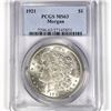 Image 1 : 1921 Morgan Silver Dollar PCGS-MS63
