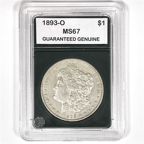 1893-O Morgan Silver Dollar GG-MS67