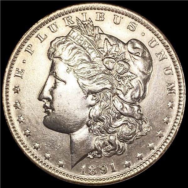 1891-O Morgan Silver Dollar CLOSELY UNCIRCULATED