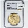 Image 1 : 1908 $20 Gold Double Eagle NGC-MS64 NO MOTTO
