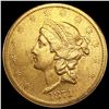 Image 1 : 1871-S $20 Gold Double Eagle CLOSELY UNCIRCULATED