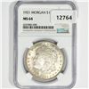 Image 1 : 1921 Morgan Silver Dollar NGC-MS64