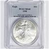 Image 1 : 1998 American Silver Eagle PCGS-MS68
