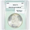 Image 1 : 1885 Morgan Silver Dollar NTC-MS63 PL