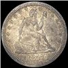 Image 1 : 1857 Seated Liberty Quarter LIGHTLY CIRCULATED