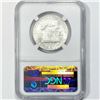 Image 2 : 1949-S Franklin Half Dollar NGC-MS64