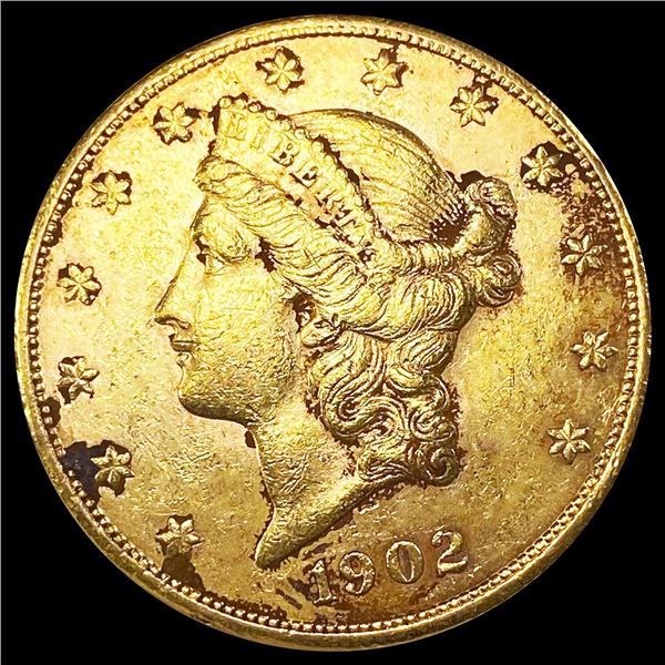 1902-S $20 Gold Double Eagle UNCIRCULATED
