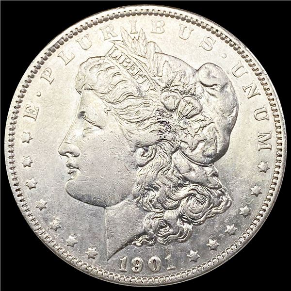 1901 Morgan Silver Dollar NEARLY UNCIRCULATED
