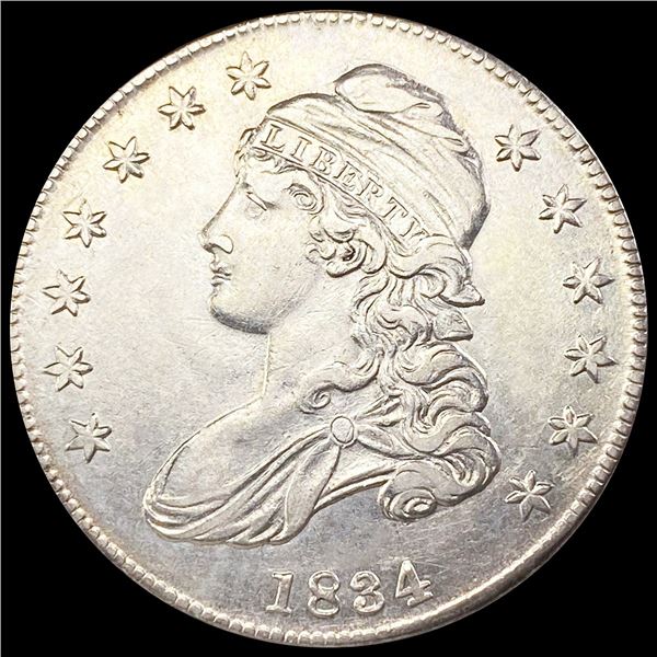 1834 Capped Bust Half Dollar UNCIRCULATED