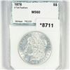 Image 1 : 1878 8TF Morgan Silver Dollar PCI-MS60
