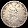 Image 1 : 1873 Arrows Seated Liberty Quarter NEARLY UNC