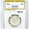 Image 1 : 1936 Rhode Island Half Dollar PGA-MS66
