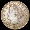 1909 Liberty Victory Nickel NEARLY UNCIRCULATED