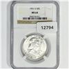 Image 1 : 1951-S Franklin Half Dollar NGC-MS64