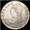 Image 1 : 1826 Die Breaks Obv Capped Bust Half CLOSELY UNC
