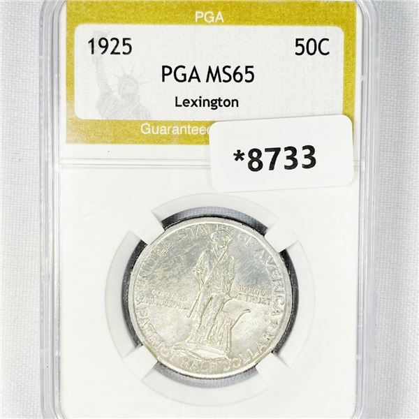 1925 Lexington Half Dollar PGA-MS64