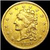 Image 1 : 1836 $2.50 Gold Quarter Eagle ABOUT UNCIRCULATED