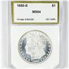 Image 1 : 1880-S Morgan Silver Dollar PCI-MS64 Obv DMPL