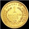 Image 2 : 1853 Rare Gold Dollar UNCIRCULATED